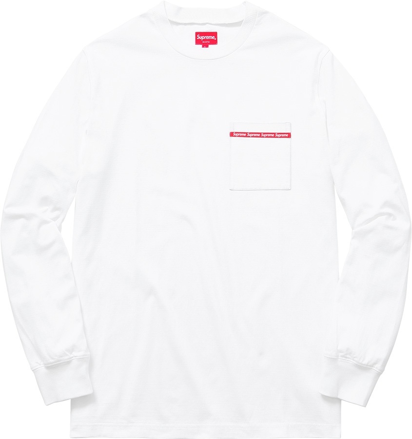 Woven Tape L/S Pocket Tee view 2